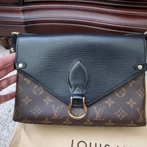 100% Authentic Louis Vuitton St. Michel bag Noir